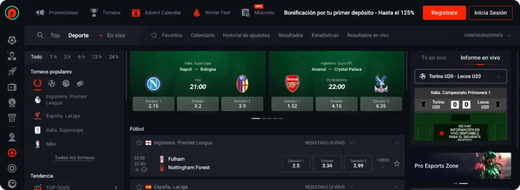 Pin up casino Apuestas