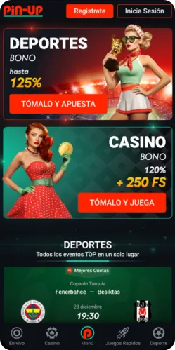 Pin-Up Casino Página Principal